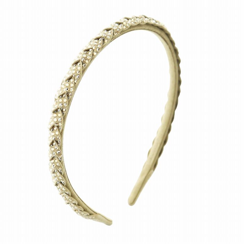 SWAROVSKI　カチューシャ SWAROVSKI スワロフスキー カチューシャ 蝶々のスワロ ビジュー