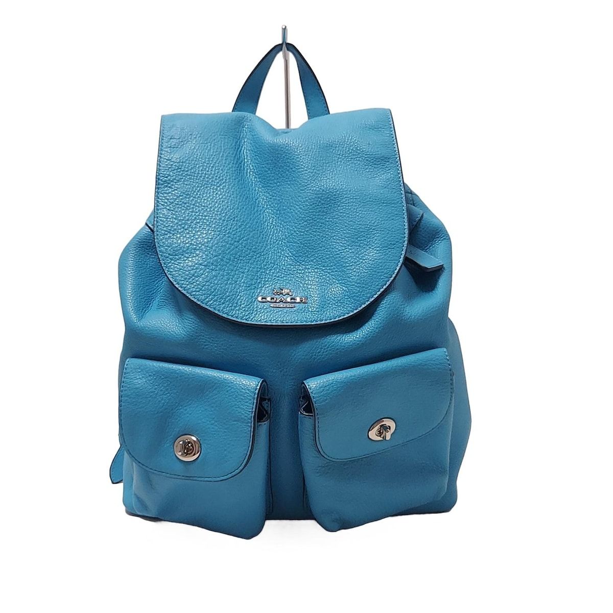 コーチ COACH CJ833 ブルー リュック ハンドバッグ コーチ COACH CJ833 ブルー リュック ハンドバッグ - メルカリ