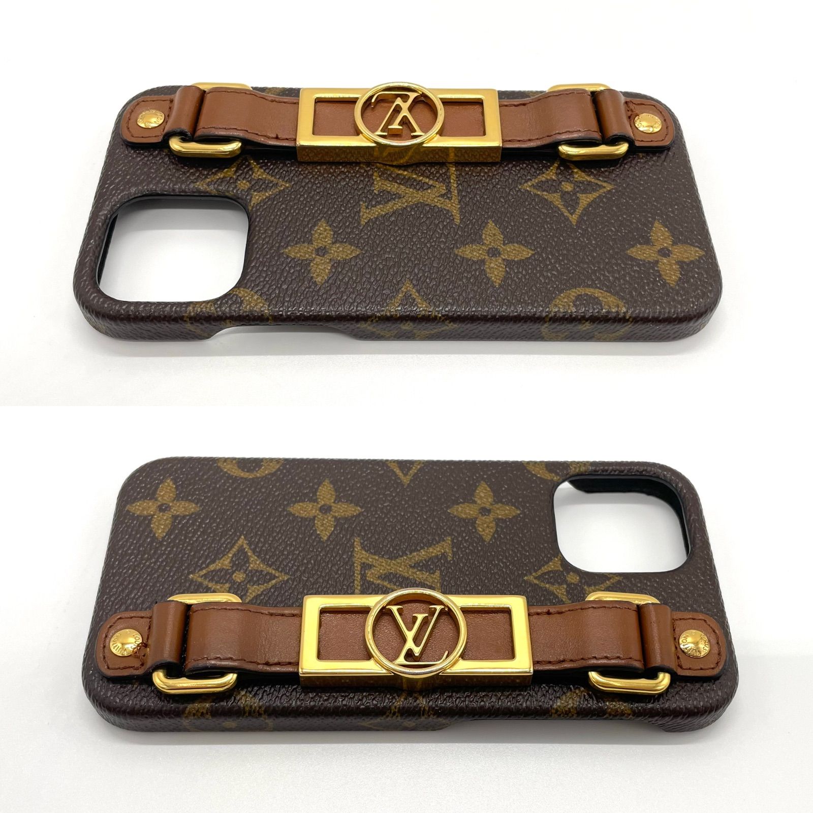 LOUIS VUITTON ルイ ヴィトン モノグラム バンパー ドーフィーヌ 12 