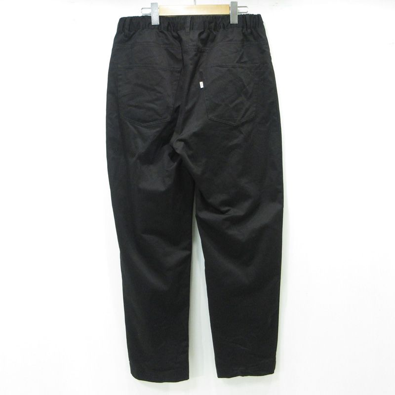 三重本店 SAPEur サプール ロゴ刺繍イージーパンツ ブラック サイズ L 107
