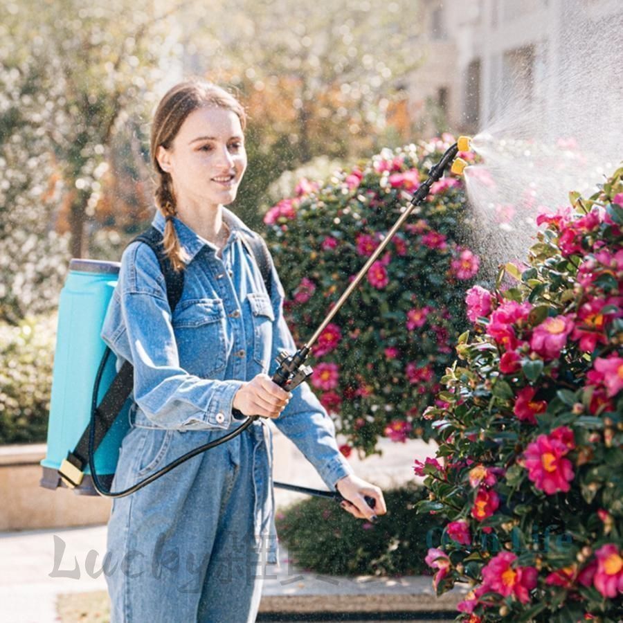 噴霧器 電動 充電式 10L大容量タンク 12V コードレス 背負い式