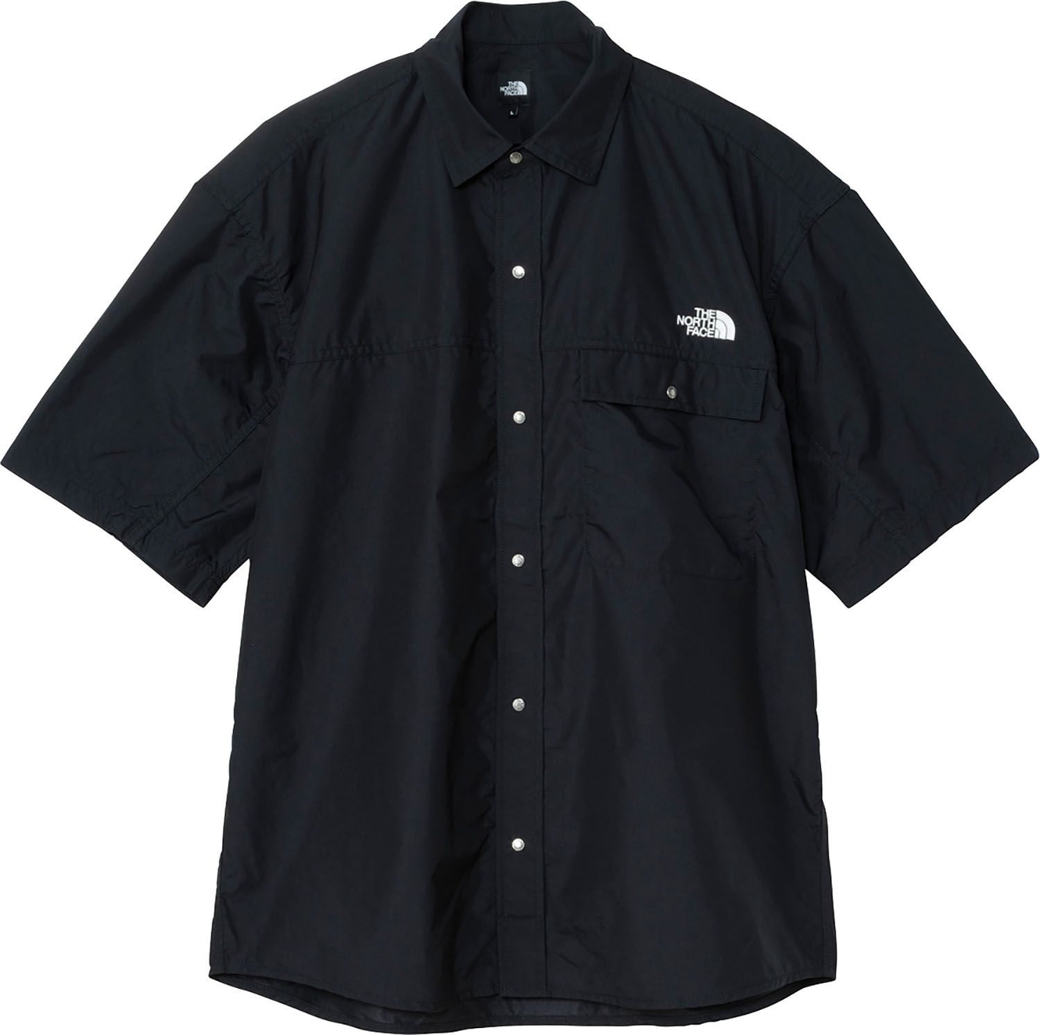  ザ ノース フェイス THE NORTH FACE アウトドア ショートスリーブヌプシシャツ S NUPTSE SHIRT メンズ レディース シャツ ハーフスリーブ 半袖 トップス ブラウス ウェア NR BA ブラック アスファルトグ シャツ ポロシャツ トップス