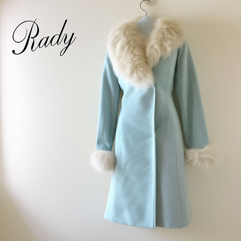 rady エレガントフォックスロングコート rady エレガントフォックスロングコート Rady エレガントコート