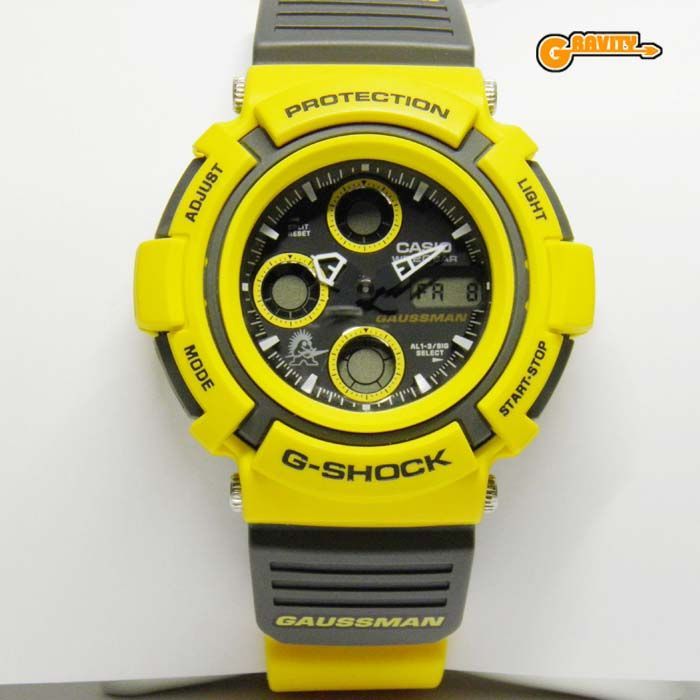 CASIO(カシオ)G-SHOCK(ジーショック) AW-570Y-9T GAUSSMAN（ガウスマン)MEN IN  YELLOW(メンインイエロー)【未使用品】