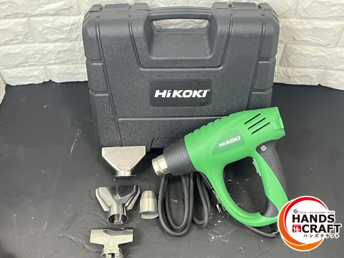 ▽ ハイコーキ RH600T ヒートガン 100v 50|60Hz 1200W ケース 付属品付き