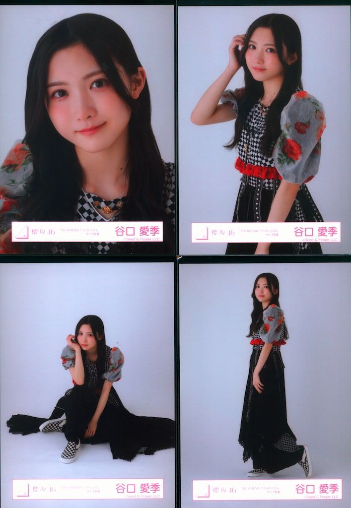 ハ*ン様 櫻坂46 谷口愛季　4thアニラ　ライブ衣装　直筆　生写真 櫻坂46 生写真 4thアニラ ライブ衣装 谷口愛季 - メルカリ