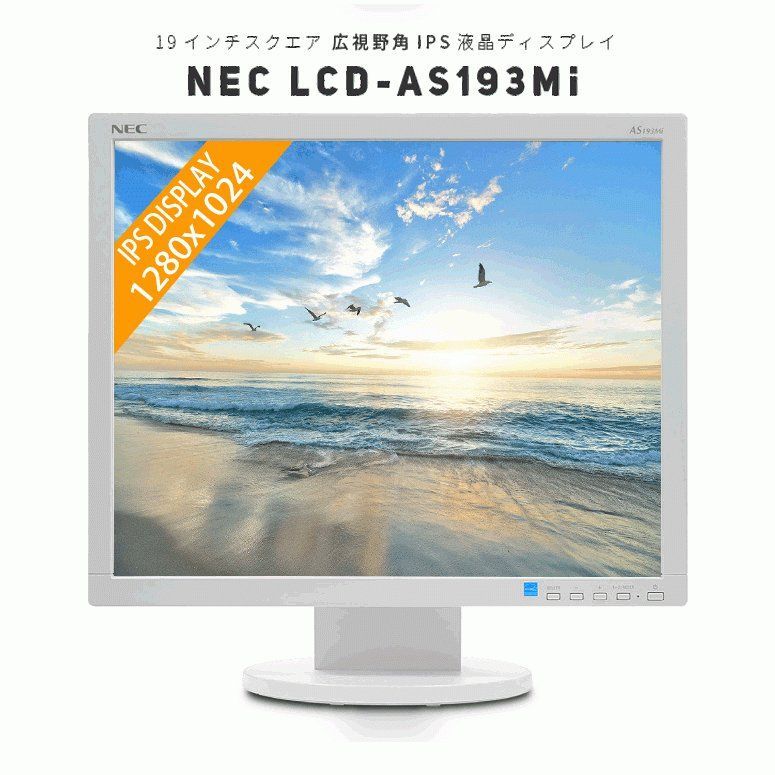 新品モニター 未開封 NEC LCD-AS193Mi 19インチ 反射防止 - メルカリ