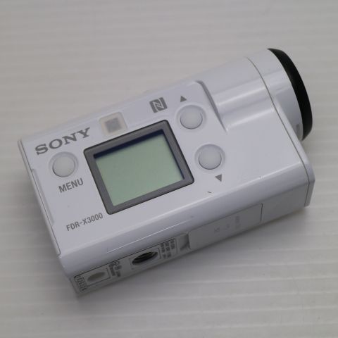 FDR X 3000 ホワイト デジビデ SONY 本体 00000
