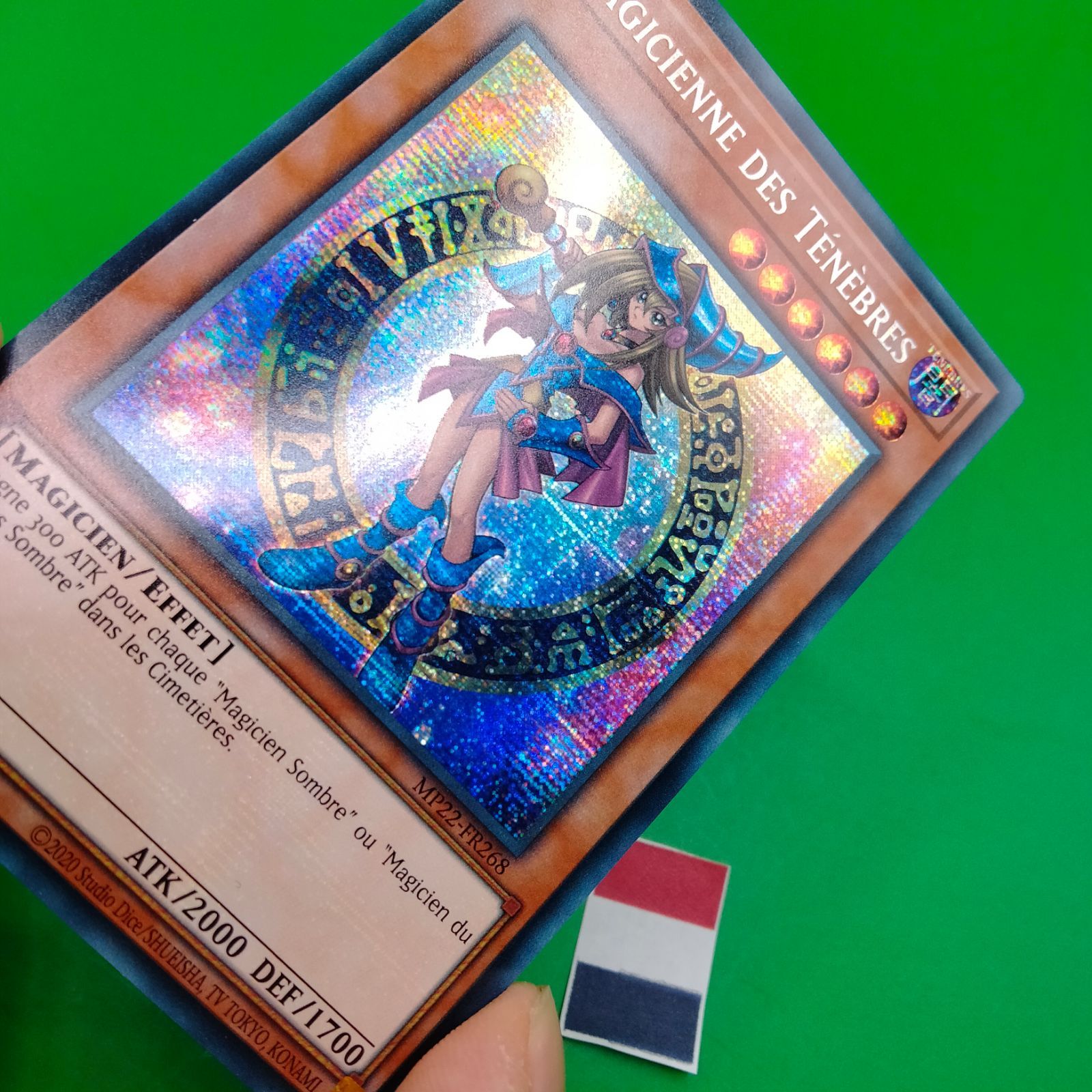 遊戯王 フランス版 ブラック・マジシャン・ガール プリシク - メルカリ
