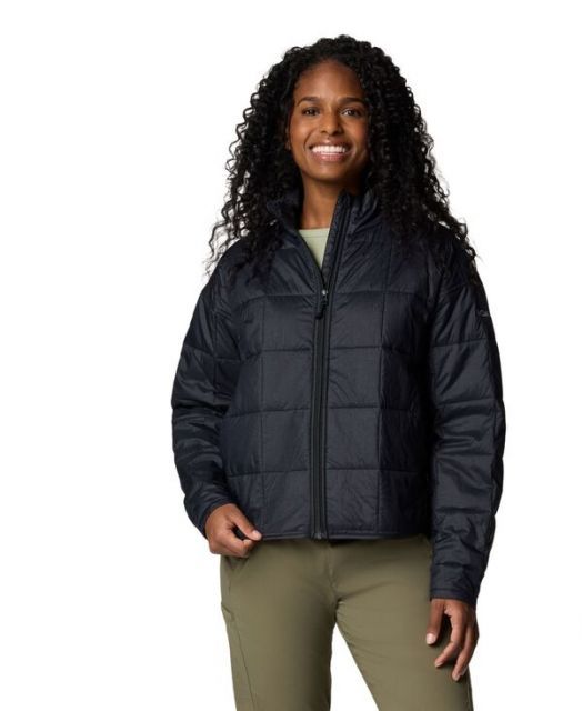 【送料無料】 コロンビア レディース ジャケット・ブルゾン アウター Women's Sienna Hill Quilted Jacket Black