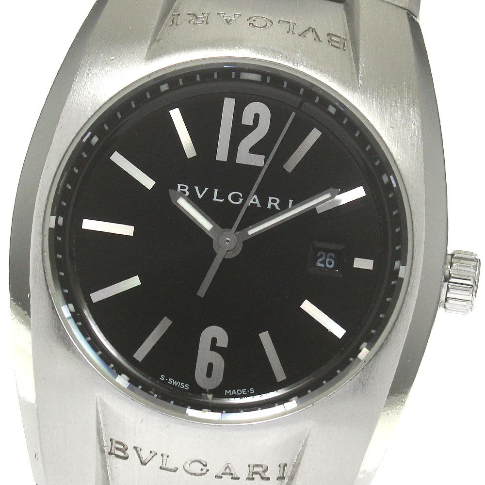 ブルガリ BVLGARI EG30S エルゴン デイト クォーツ レディース保証書付き_777737