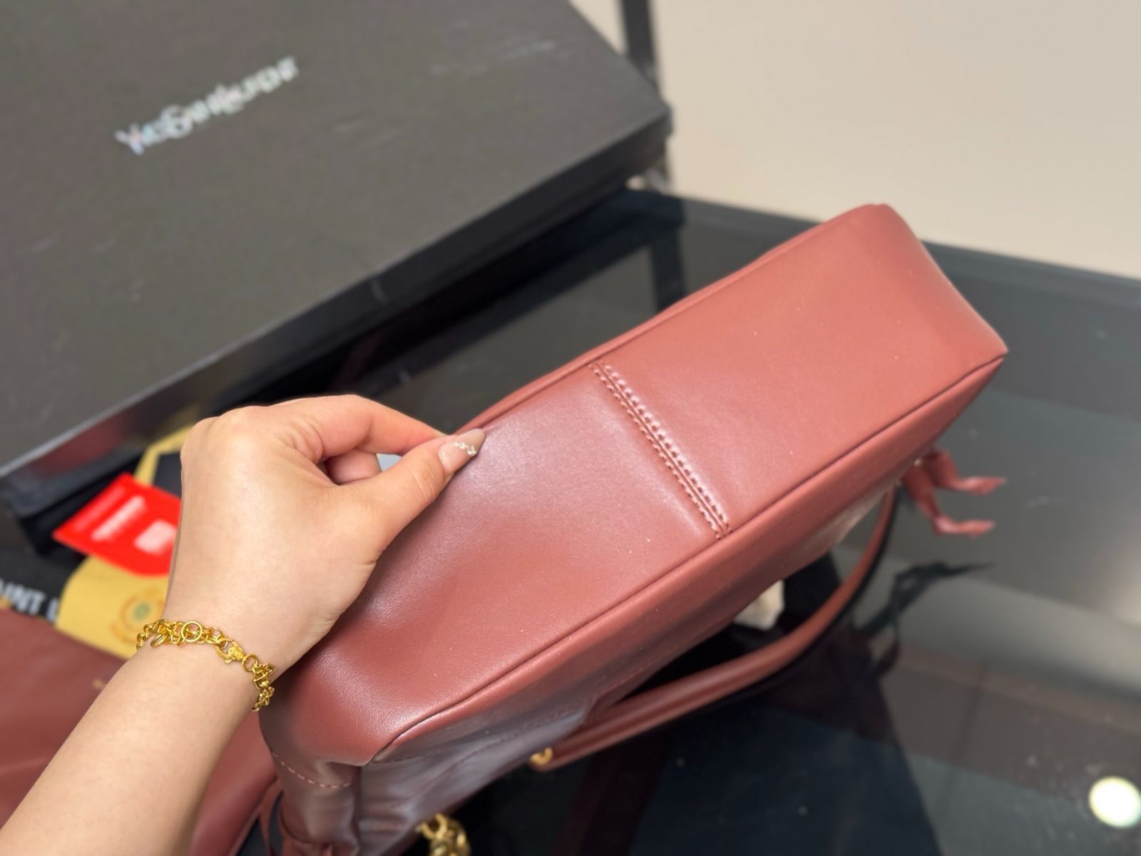 今日特価】YSL サンローラン バッグ（29×27cm） - メルカリ