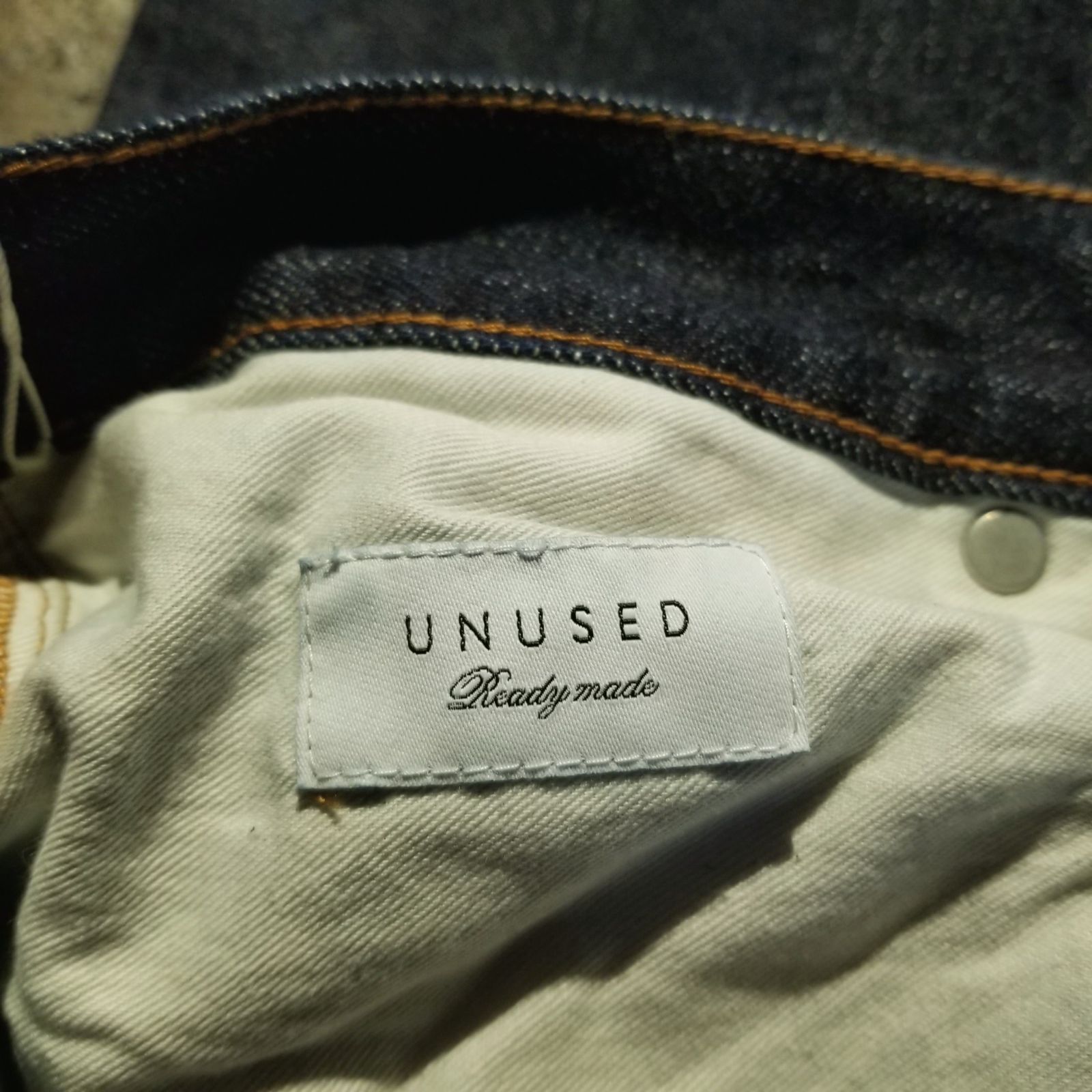 UNUSED 25aw 13oz wide denim pants 2 INDIGO アンユーズド 13オンス 