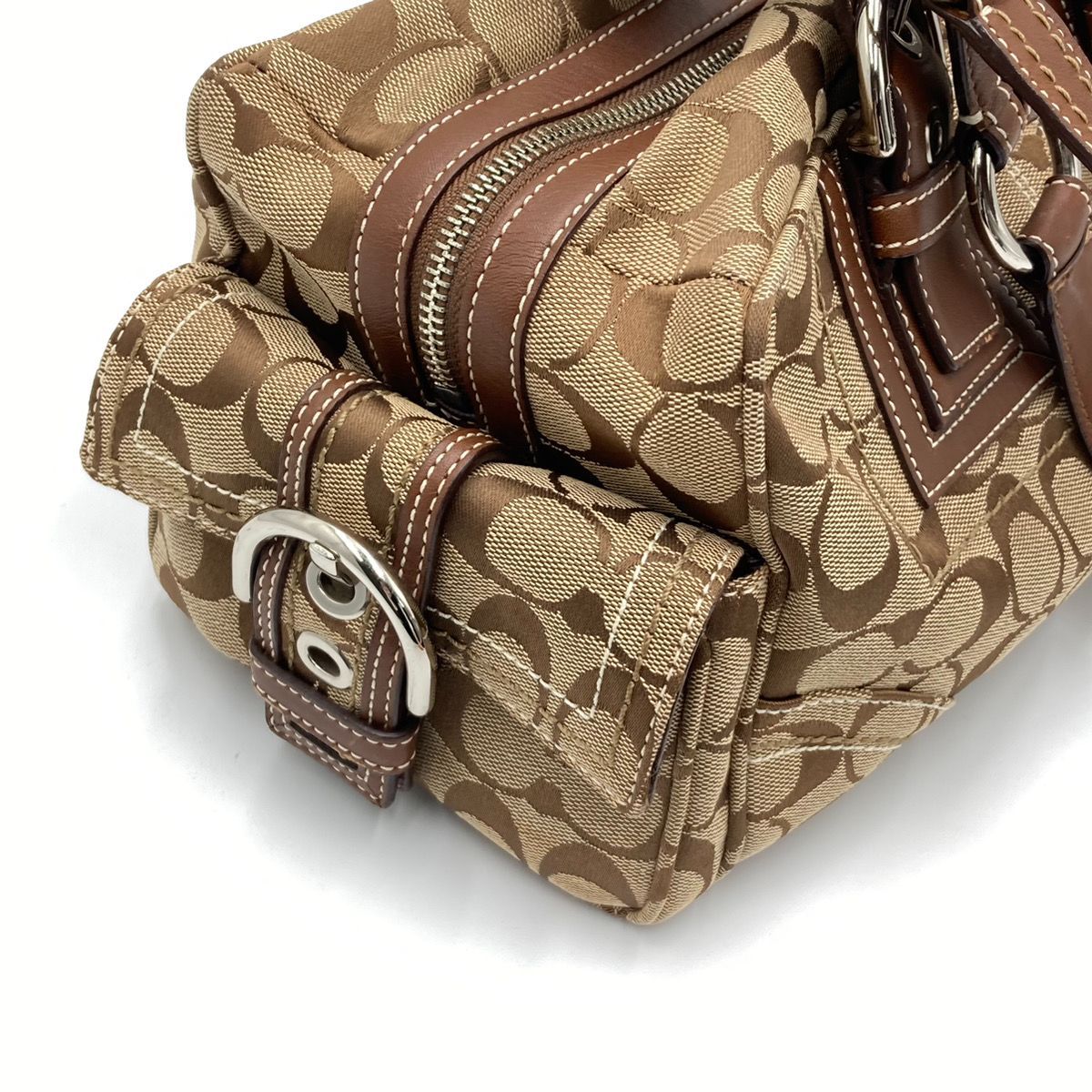 COACH ハンドバッグ ショルダー ソーホー サッチェル ミニボストン
