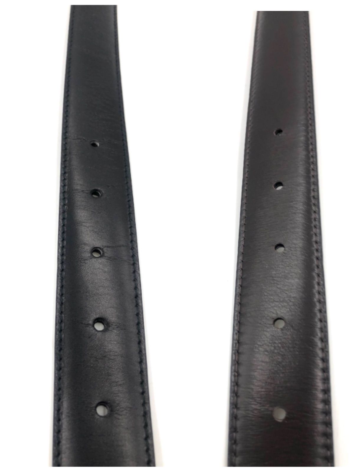 □極美品□ビッグサイズ□dunhill ダンヒル ベルト レザー 本革