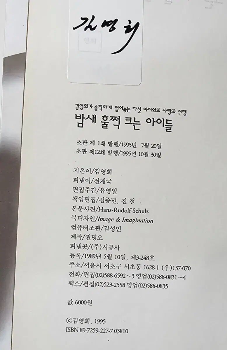 ダク・ジョン・リー・ドールアーティスト キム・ヨンヒ 本 3 種 まとめ売り