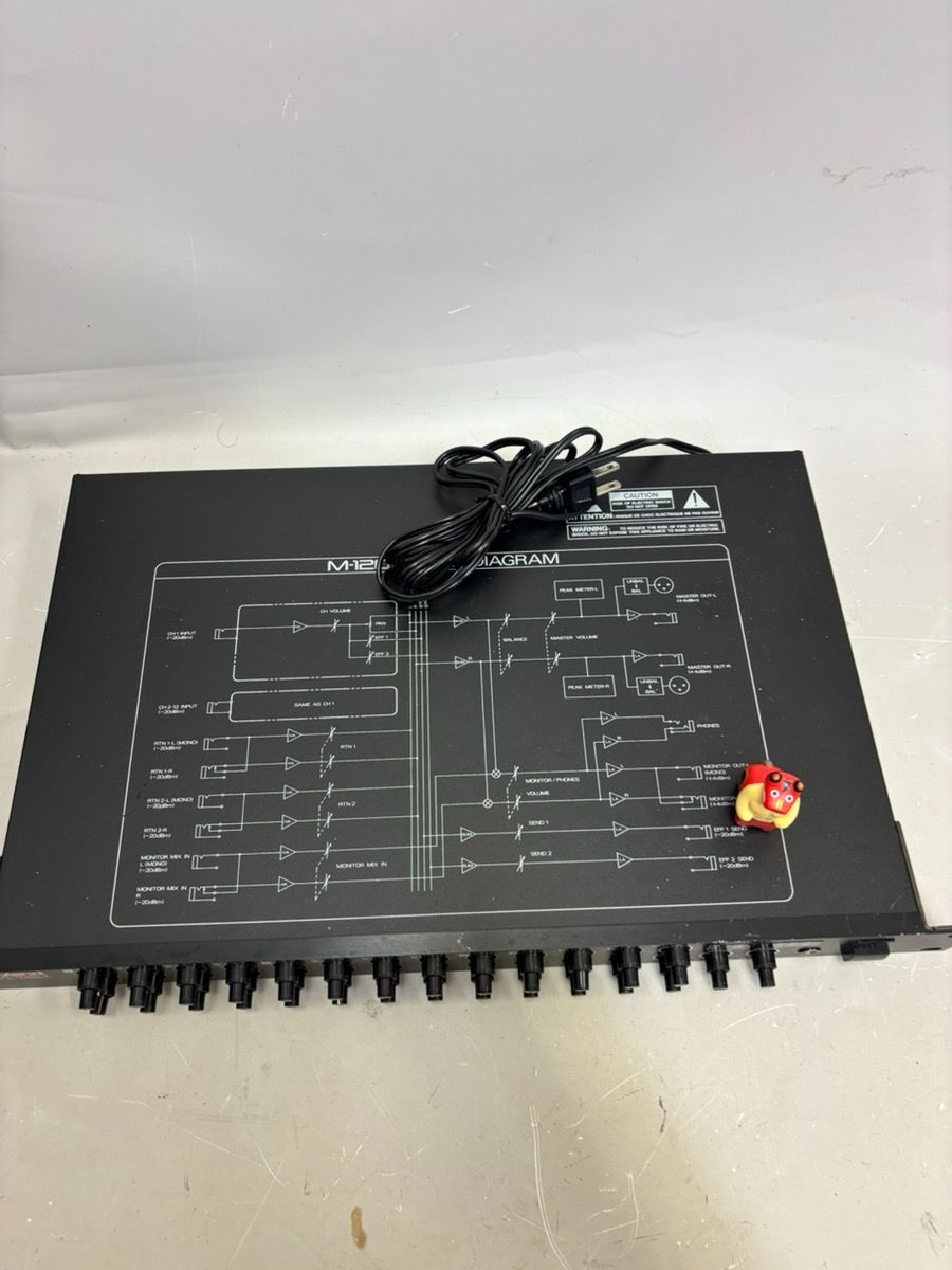 動作品】Roland M-120 ラインミキサー 12ch ラックマウント