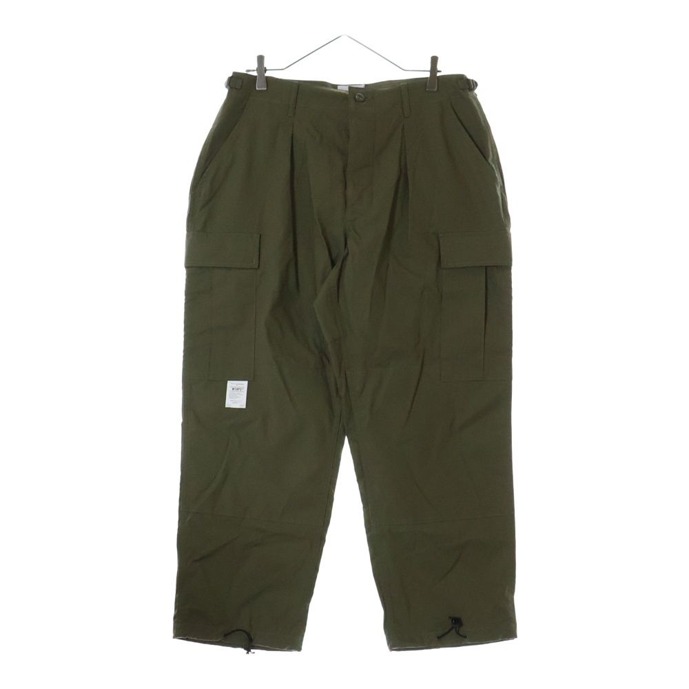WTAPS コットン リップストップ ミリタリー カーゴパンツ 02(M) WTAPS コットン リップストップ ミリタリー カーゴパンツ 02(M