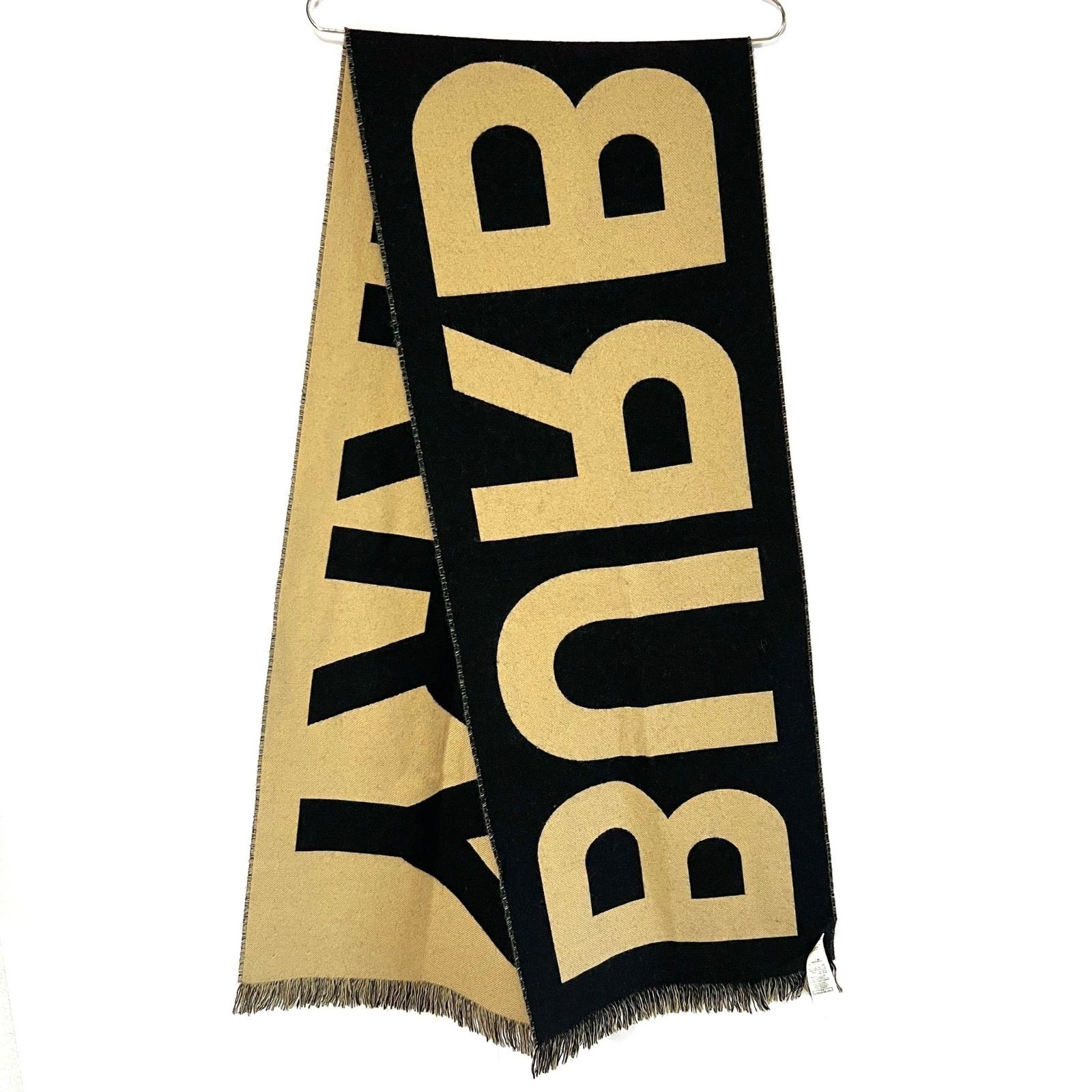 BURBERRY バーバリー ジャガードスカーフ マフラー ロゴ ウール Amazon | [BURBERRY] バーバリー マフラー ロゴ ウール ジャ