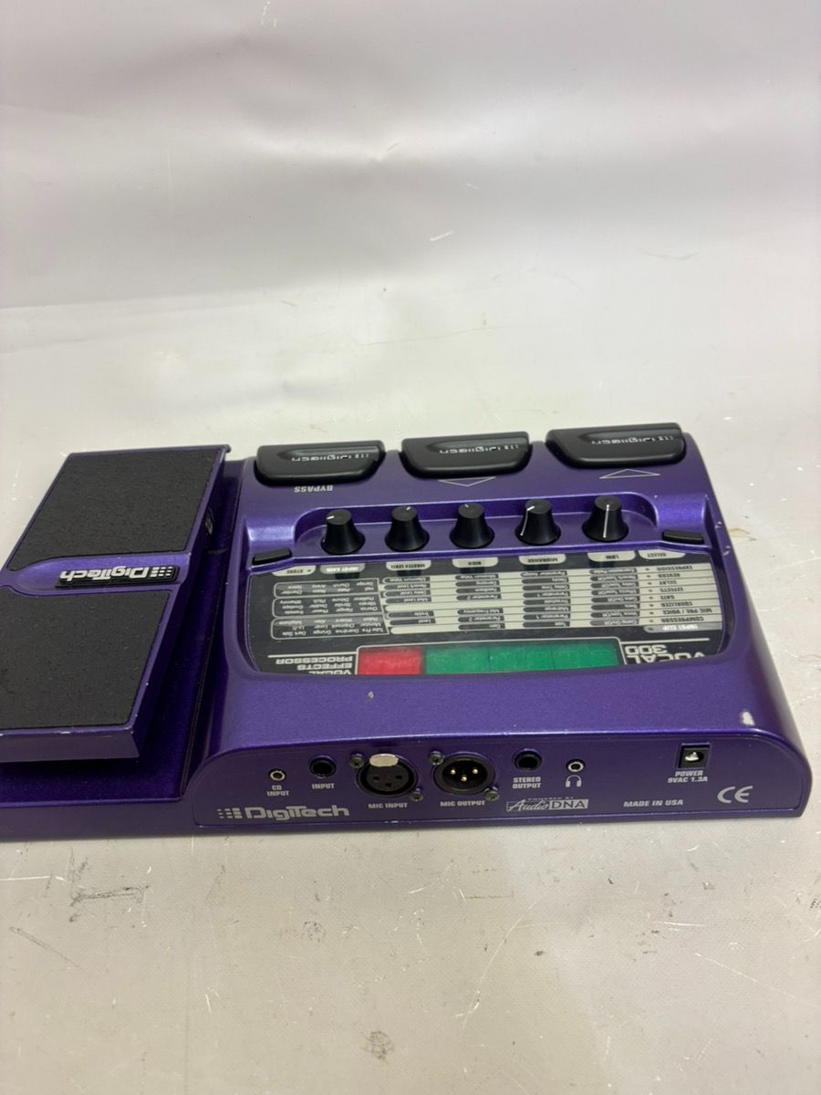 動作品】DIGITECH VOCAL 300 ボーカルエフェクター 本体のみ