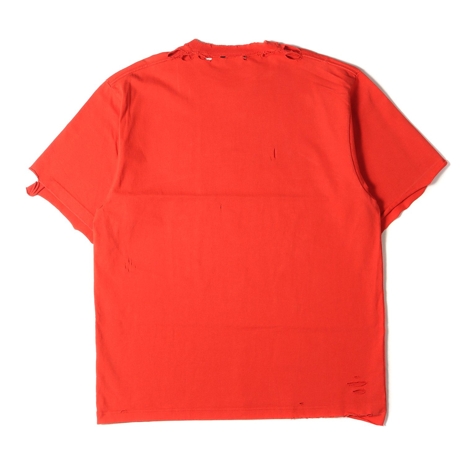 美品 BALENCIAGA バレンシアガ Tシャツ サイズ:XS 21SS デストロイ加工 