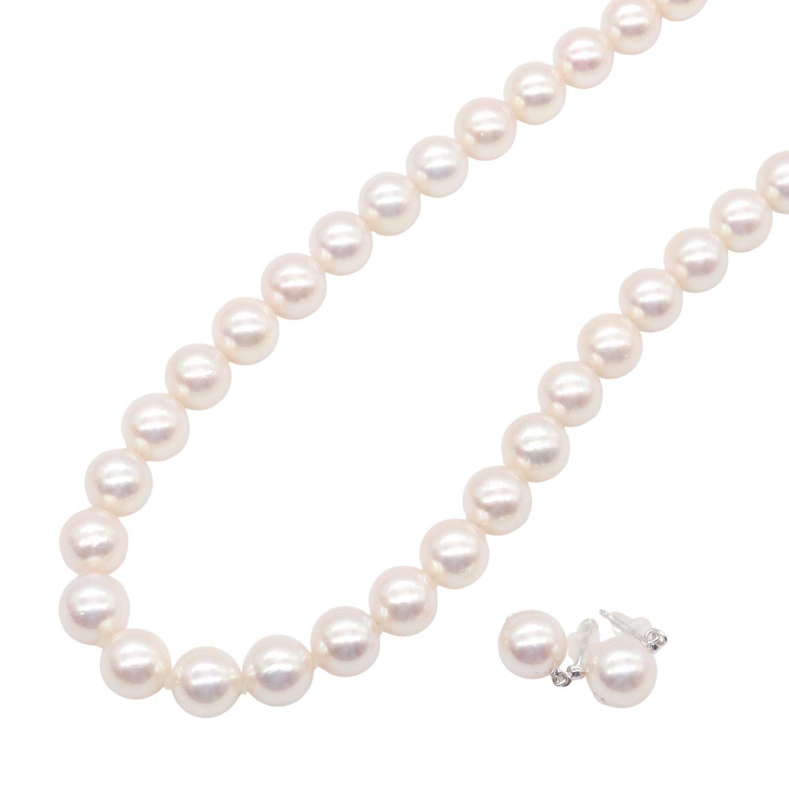 ジュエリー JEWELRY ネックレス パール ネックレス ピアス2点セット ﾊﾟ  