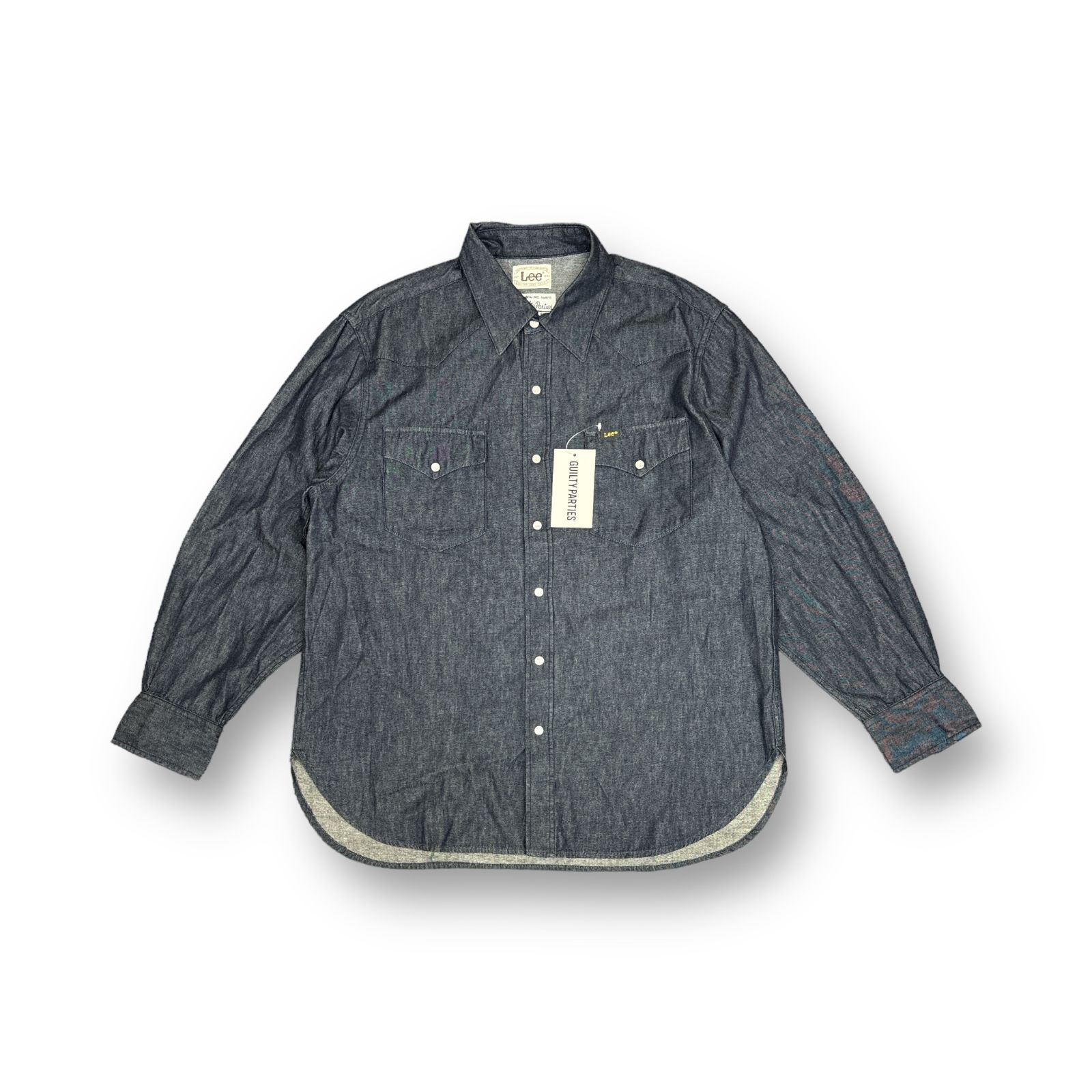 定価38500円 新品 WACKO MARIA 24SS Lee | DENIM WESTERN SHIRT #BLACK  [24SS-WMS-LE01] コラボ デニムシャツ ワコマリア M インディゴ 72114A2 - メルカリ