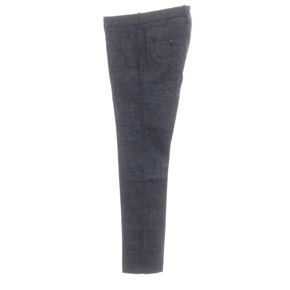 UNUSED Loro Piana Slacks UW1173 Loro Piana Navy Stretch