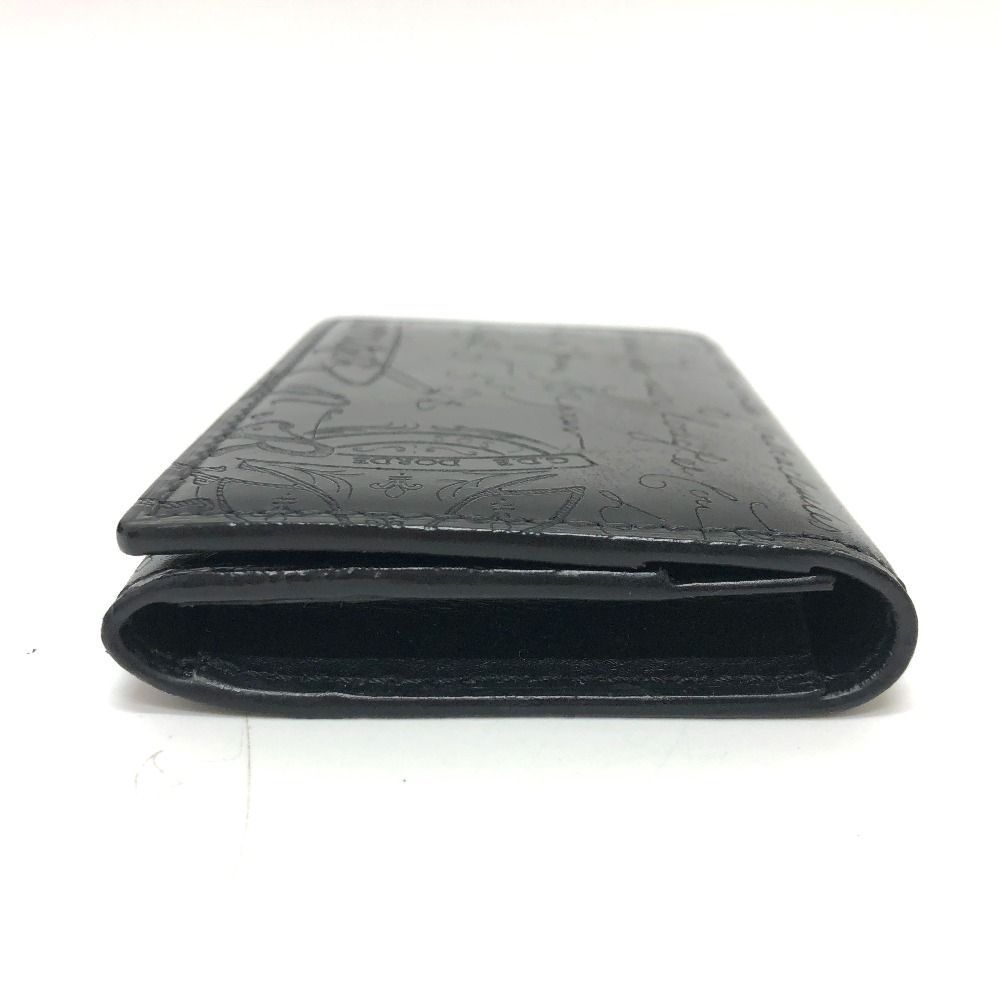 ちょうどいいサイズ感☆ベルルッティ Berluti ケース カリグラフィ Berluti ベルルッティ カードケース カリグラフィ レザー - メルカリ