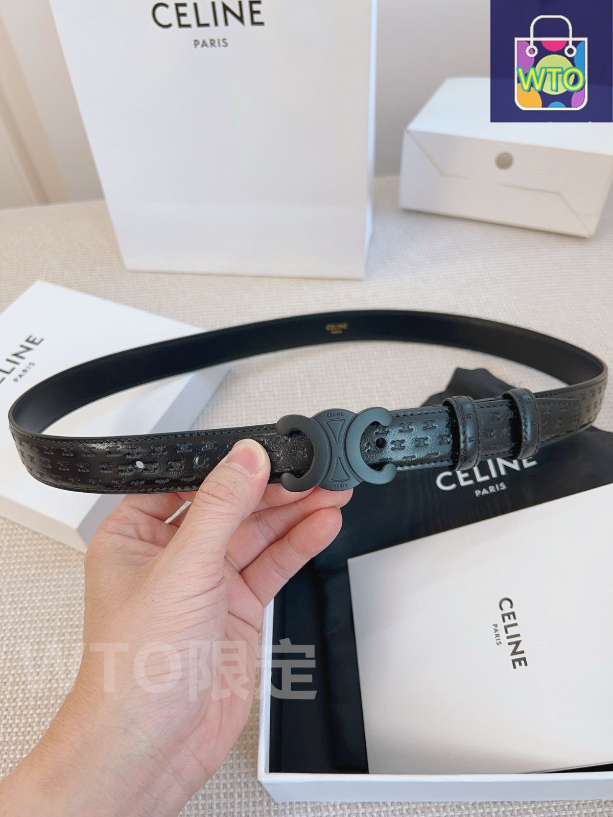 【24時間配送】100cm CELINE オリジナルレザーベルト 24時間配送】100cm CELINE オリジナルレザーベルト 24時間配送】100cm