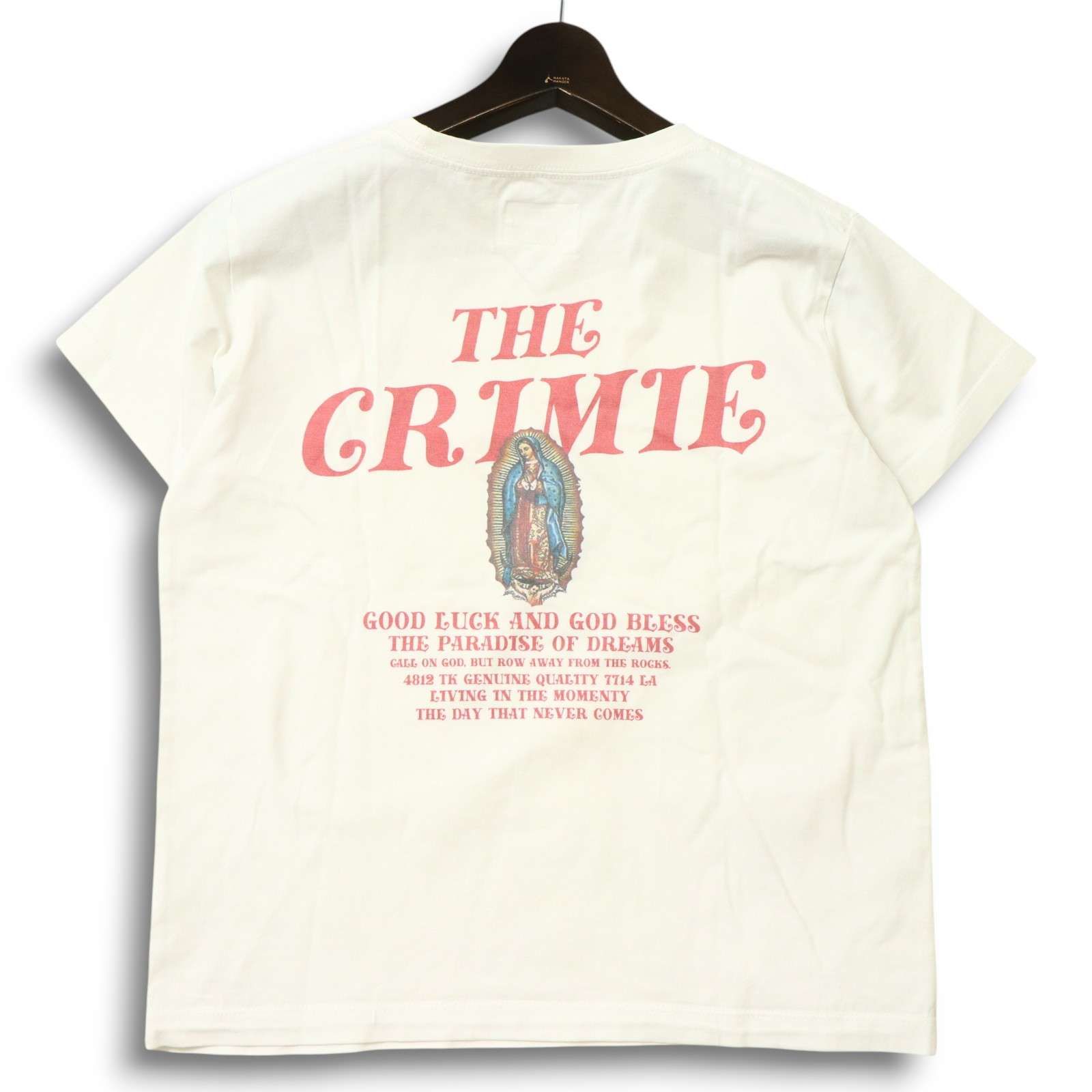 THE CRIMIE 刺繍 ワークシャツ ミリタリーシャツ トラッカーシャツ THE CRIMIE 刺繍 ワークシャツ ミリタリーシャツ トラッカー