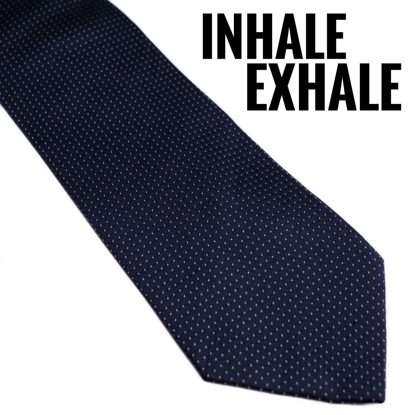 INHALE EXHALE ネクタイ２本セット シルク100%