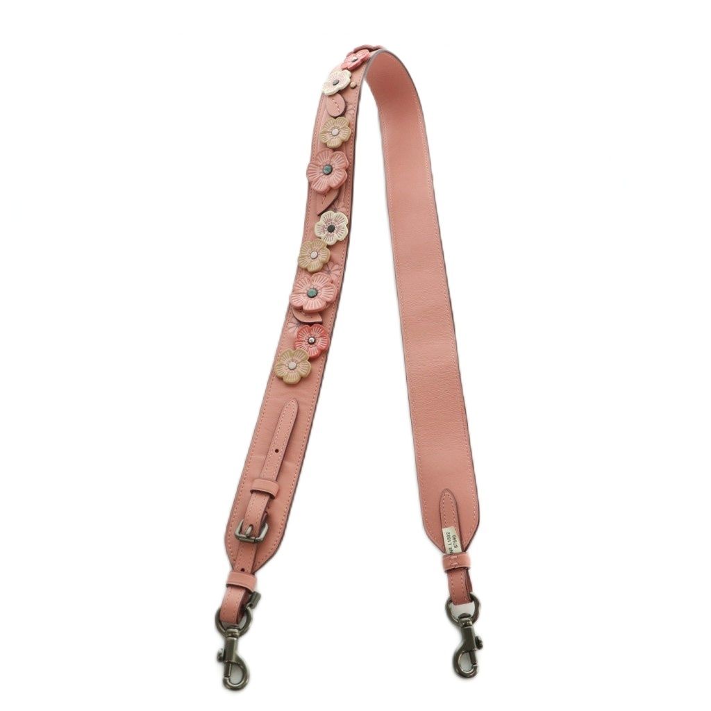 COACH ピンク フラワーショルダーストラップ COACH（コーチ