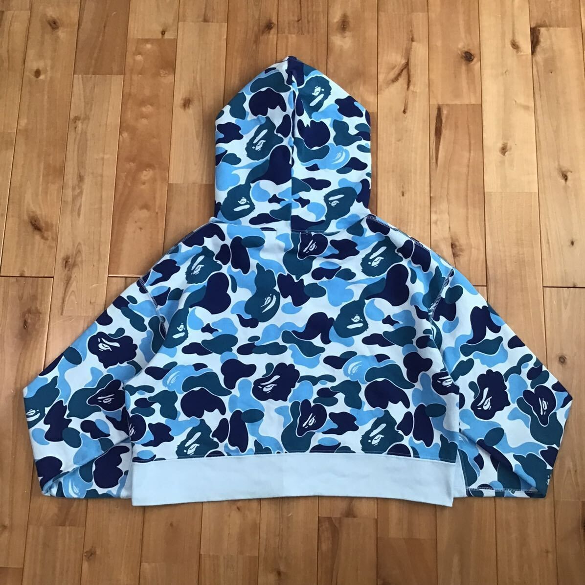 ABC camo パーカー レディース Mサイズ a bathing ape BAPE full