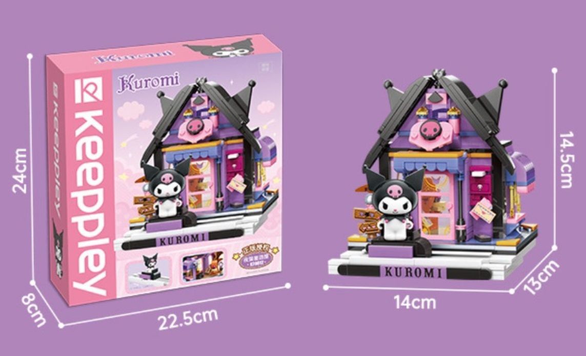 サンリオ keeppley ブロック レゴ クロミ ショップ お店 レゴ おもちゃ