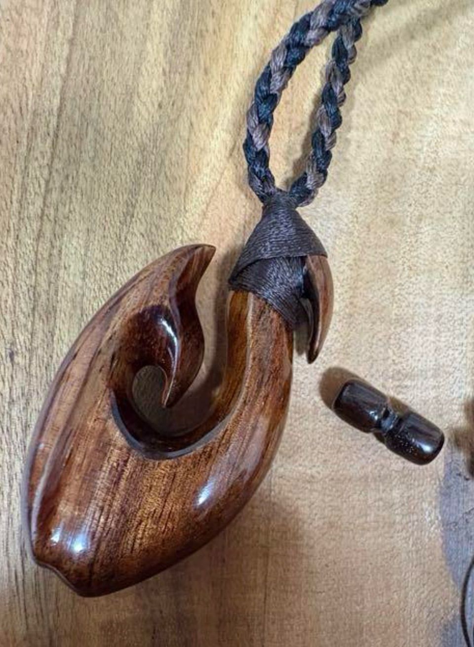 ボーンカービングネックレス hk1 ハワイアンコア