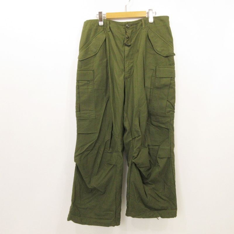 姫路東店 MILITARY衣料 | ミリタリーイリョウ カーゴパンツ M-65 8415-00-782-2953 年式 70s WINFIELD社製 U.S.ARMY オリーブ サイズ 31 107
