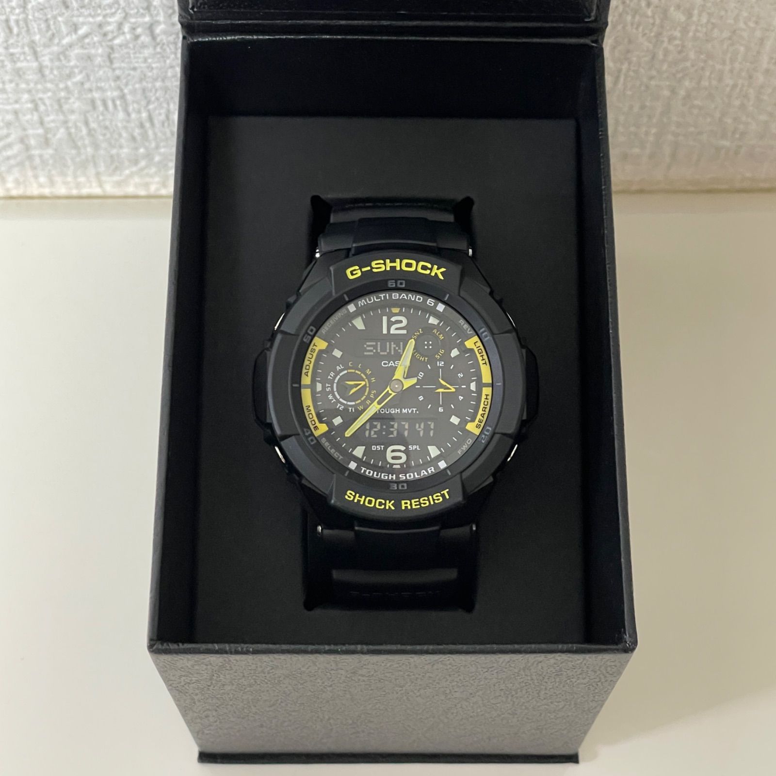 G-SHOCK スカイコックピット CASIO GW-3500B-1AJF電波ソーラー美品
