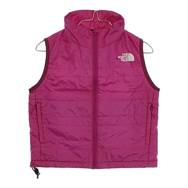 大得価，お得 THE NORTH FACE NYJ81401 中綿ベスト PERTEX プリマロフト サイズ100 キッズサイズ 子供用 ベスト ピンク ザノースフェイス【中古】4-0924T♪ ダウンベスト・中綿ベスト