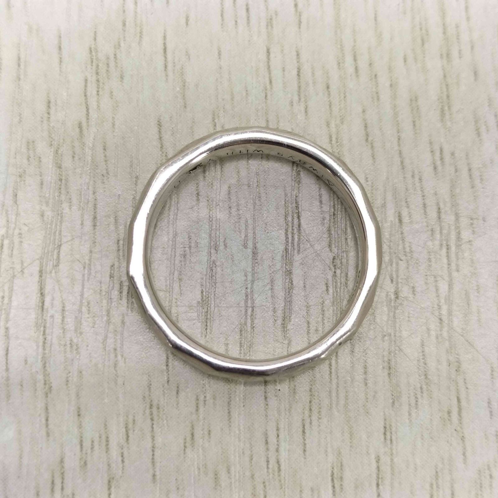 ヨンドシー 4℃ シルバーリング レディース 8号 - メルカリ