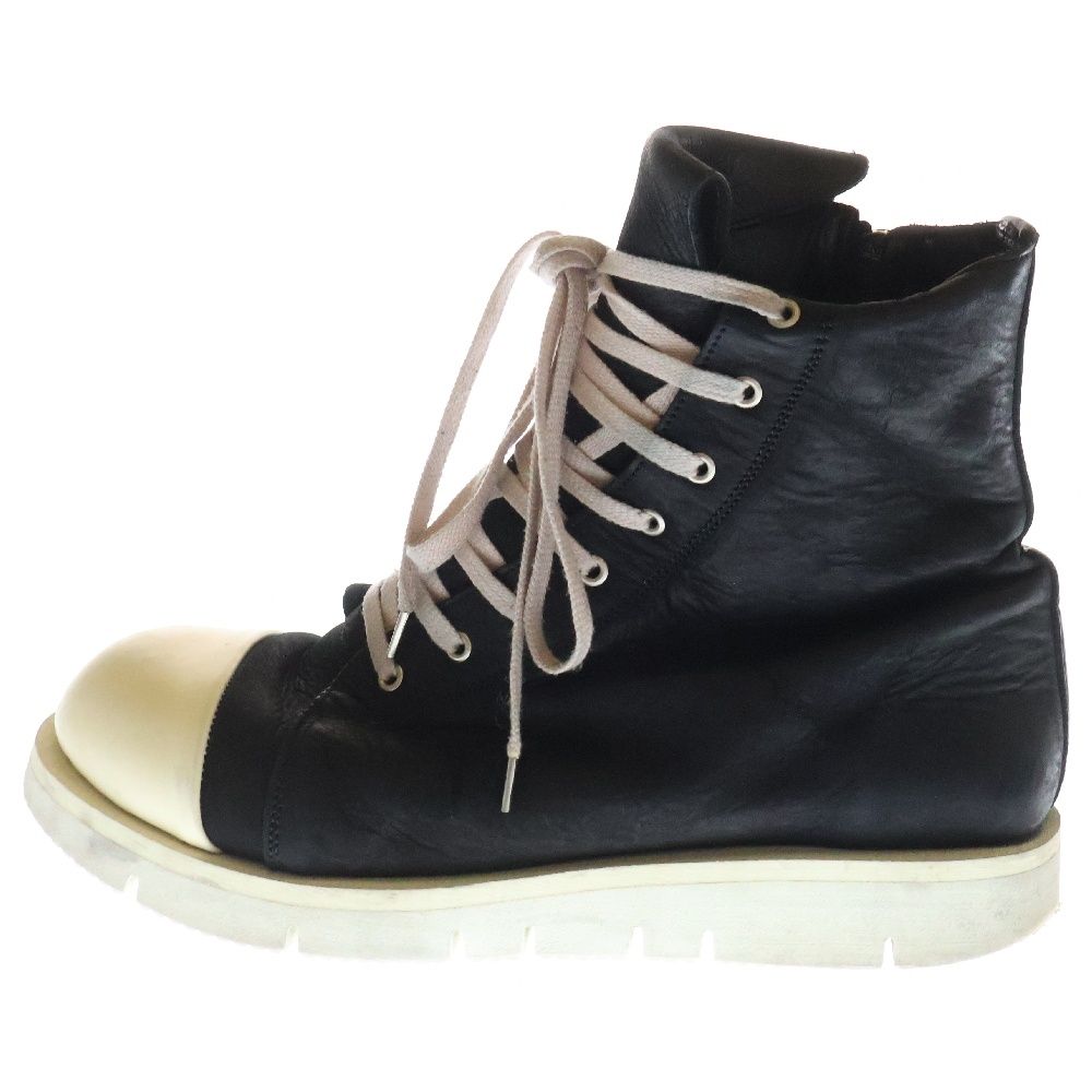 A.F ARTEFACT (エーエフアーティファクト) Portaille Side Zip Laceup 