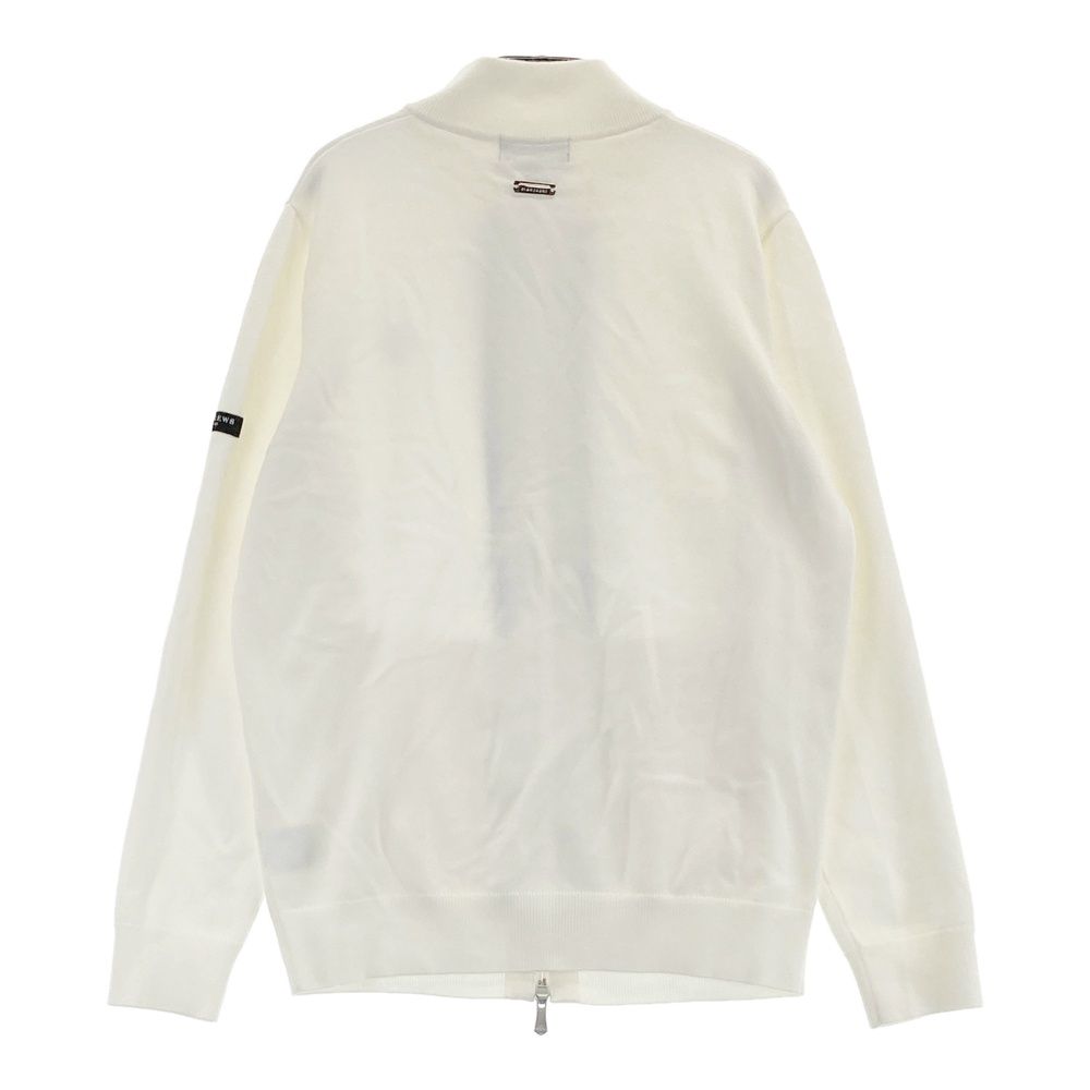 サイズ：M ST ANDREWS セントアンドリュース ジップ ニット