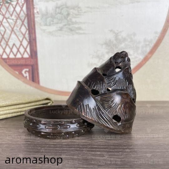 銅 細工 香炉 竹皿香炉 茶道薫香器 装飾品 工芸品 置物 銅 細工 茶道具 金竜亀薫香炉 金銭亀檀香炉 香道具装飾品 現代