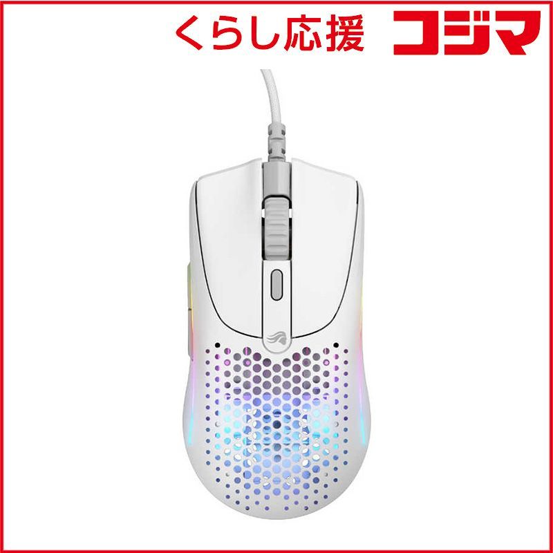 未開封 GLORIOUS ゲーミングマウス Glorious Model O 2 Mini 有線 | 6ボタン Matte White GLO-MS-OMV2-MW ♥ 送料無料