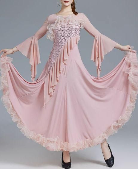 社交ダンスドレス セール　ラテンドレス 競技 フレア袖 オーダーメイド 新品・未使用社交ダンスドレス セール ラテンドレス 競技 フレア