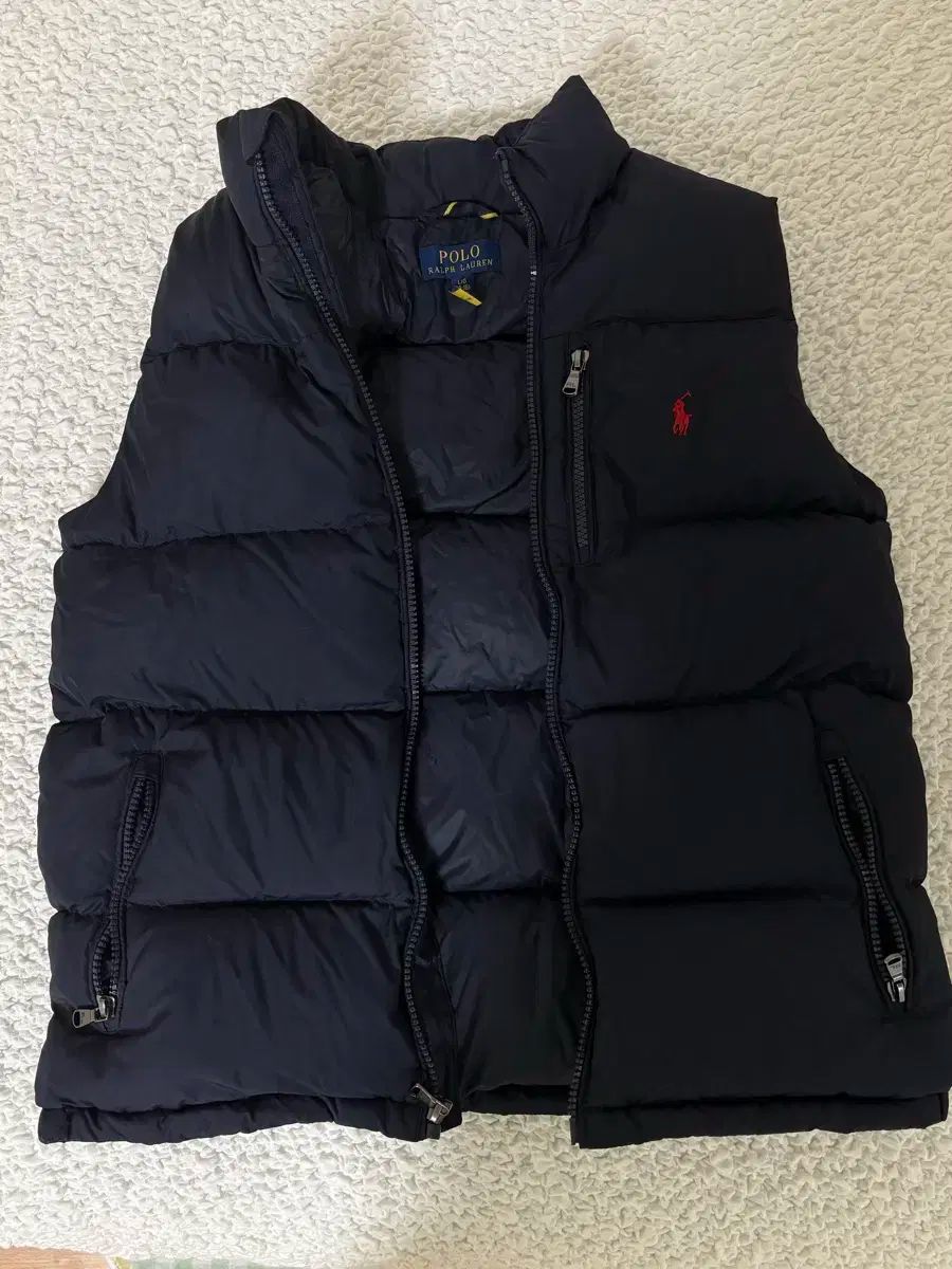 ポロ ラルフ ローレン フランネル ダウン ベスト