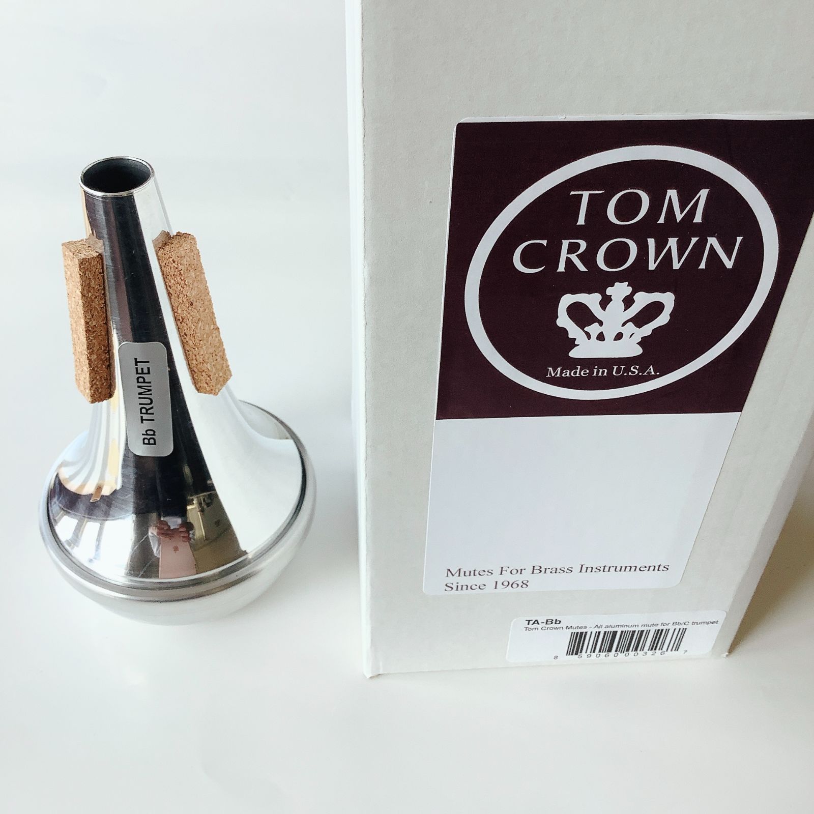 トランペット用ストレートミュート トムクラウン アルミ TA-B♭