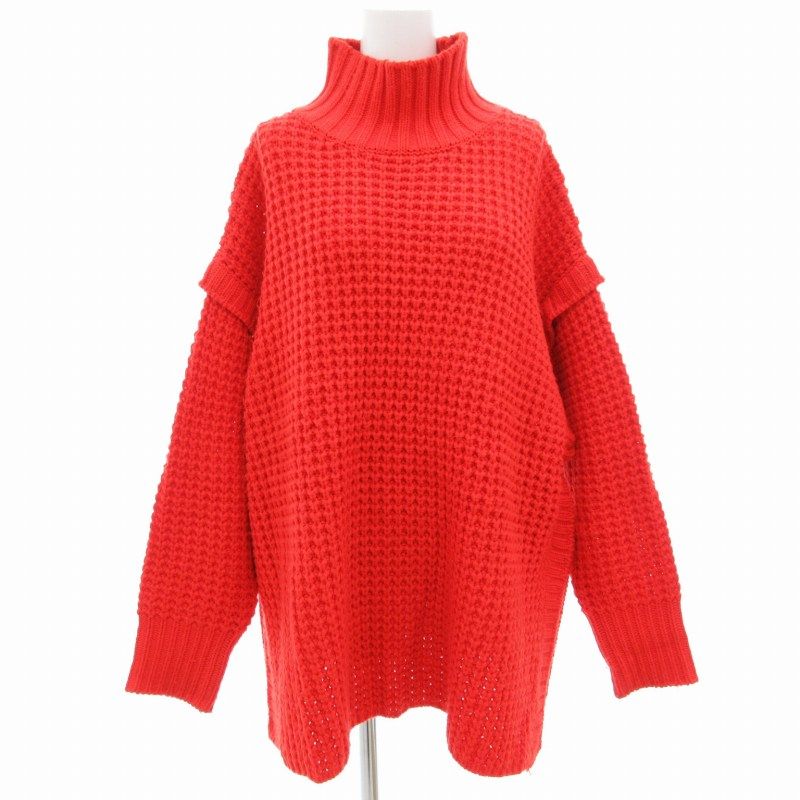 アダムエロペ Adam et Rope' 21AW タートルワッフルチュニック
