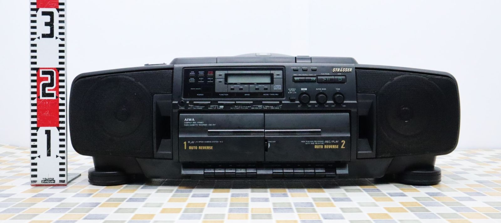 AIWA バブルラジカセ CSD-XR7 ジャンク - 家電、AV、カメラ