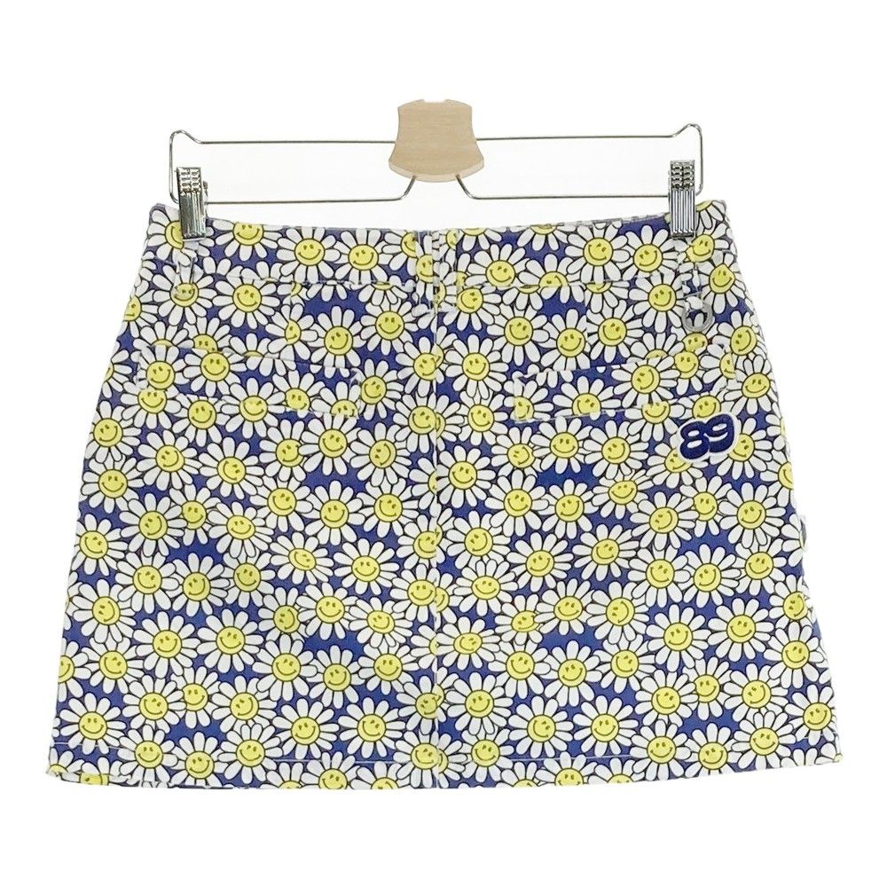 サイズ：2 PEARLY GATES パーリーゲイツ ストレッチスカート フラワー